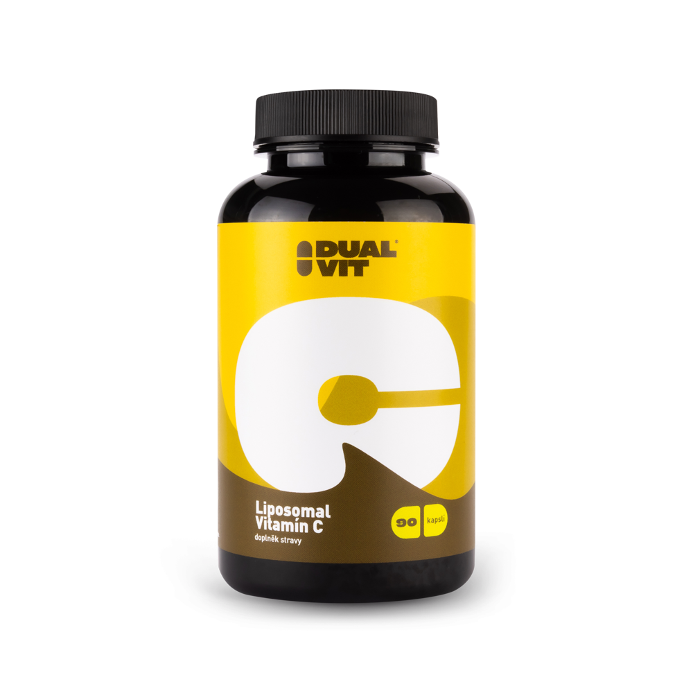 Lipozomální Vitamín C 500 mg, 90 kapslí – Dualvit