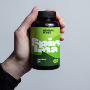 Spirulina BIO 420 mg, 90 kapslí – Dualvit