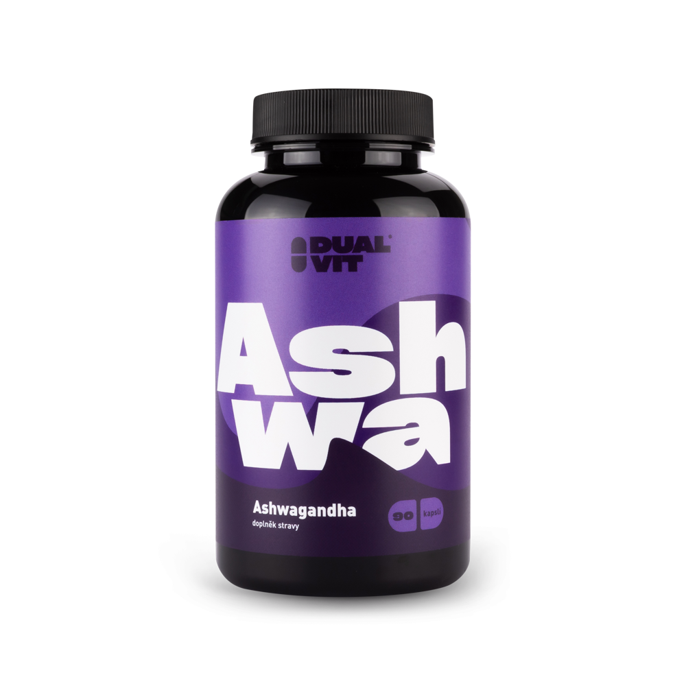 Ashwagandha 500 mg, 90 kapslí – Dualvit