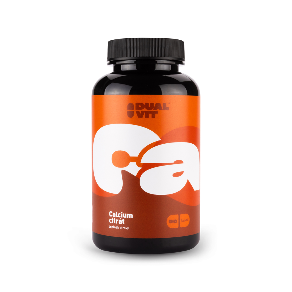Calcium citrát 130 mg, 90 kapslí – Dualvit
