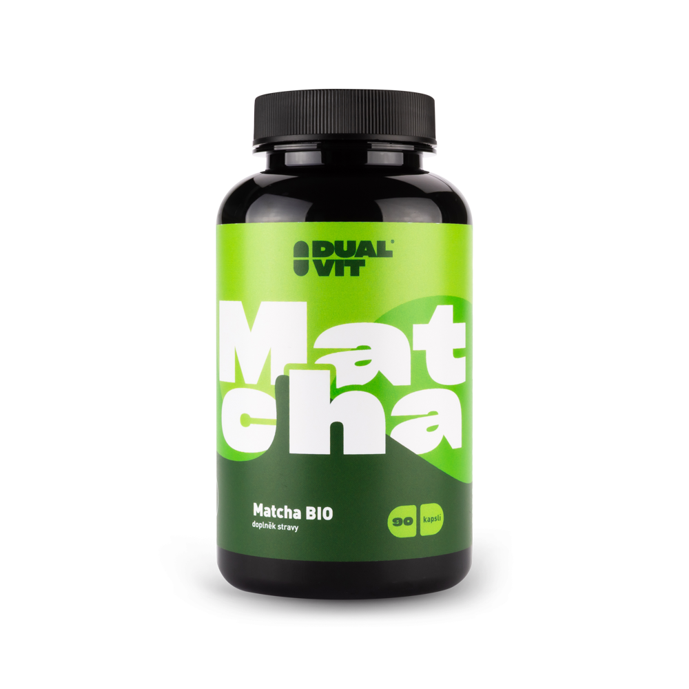 Matcha BIO 400 mg, 90 kapslí – Dualvit