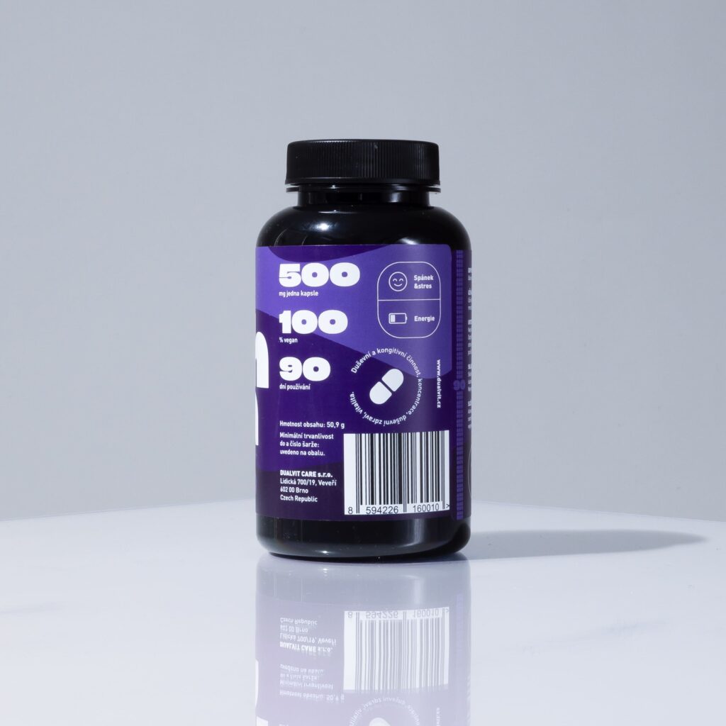 Ashwagandha, 500 mg, 90 kapslí – podporující odolnost proti stresu