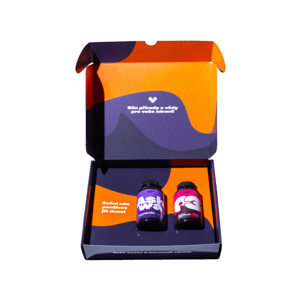 Balíček Anti-Stress (Ashwagandha + Omega 3)