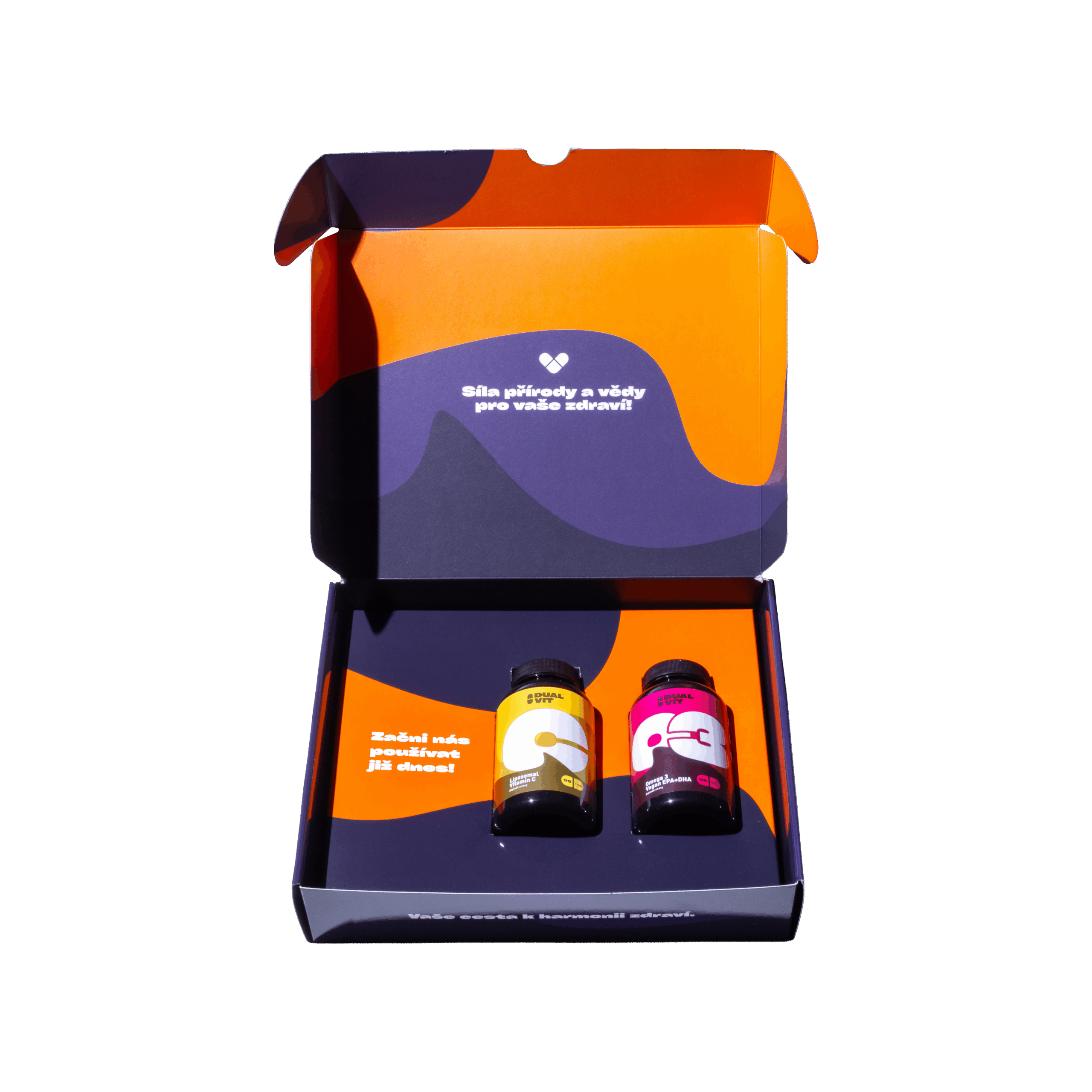 IMUNO Balíček (Lipozomální Vitamín C + Omega 3 Vegan)