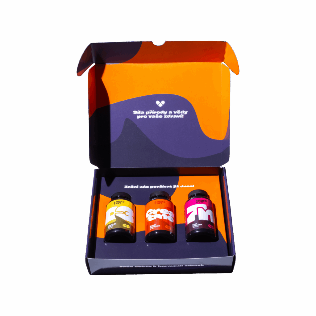 Balíček Sport (Vitamín D3 + Zinek + Kreatin)