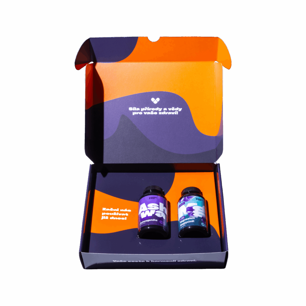 Balíček BETTER SLEEP (Ashwagandha + Magnesium Bisglycinát)