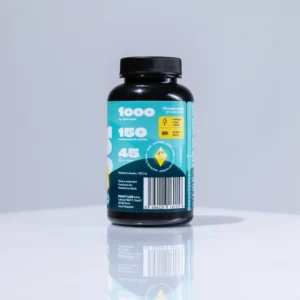 Magnesium Malát 1000 mg, Elementární Hořčík 150 mg + Vitamín B6, 90 kapslí